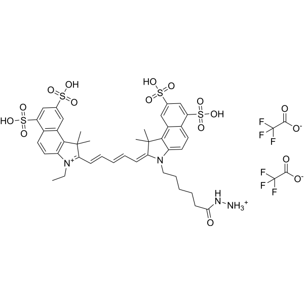Sulfo CY5.5 hydrazide